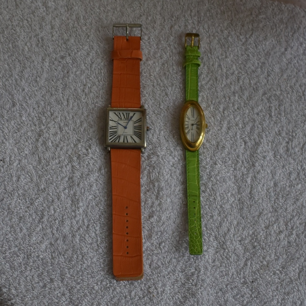 Pair of VTG Bijoux Terner Roman Numeral Watches - Picture 8 of 8
